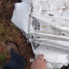 The remains of the "6" from the serial number are visible on the right side of the fairing.